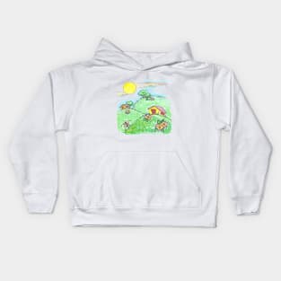 The small house. Kids Hoodie